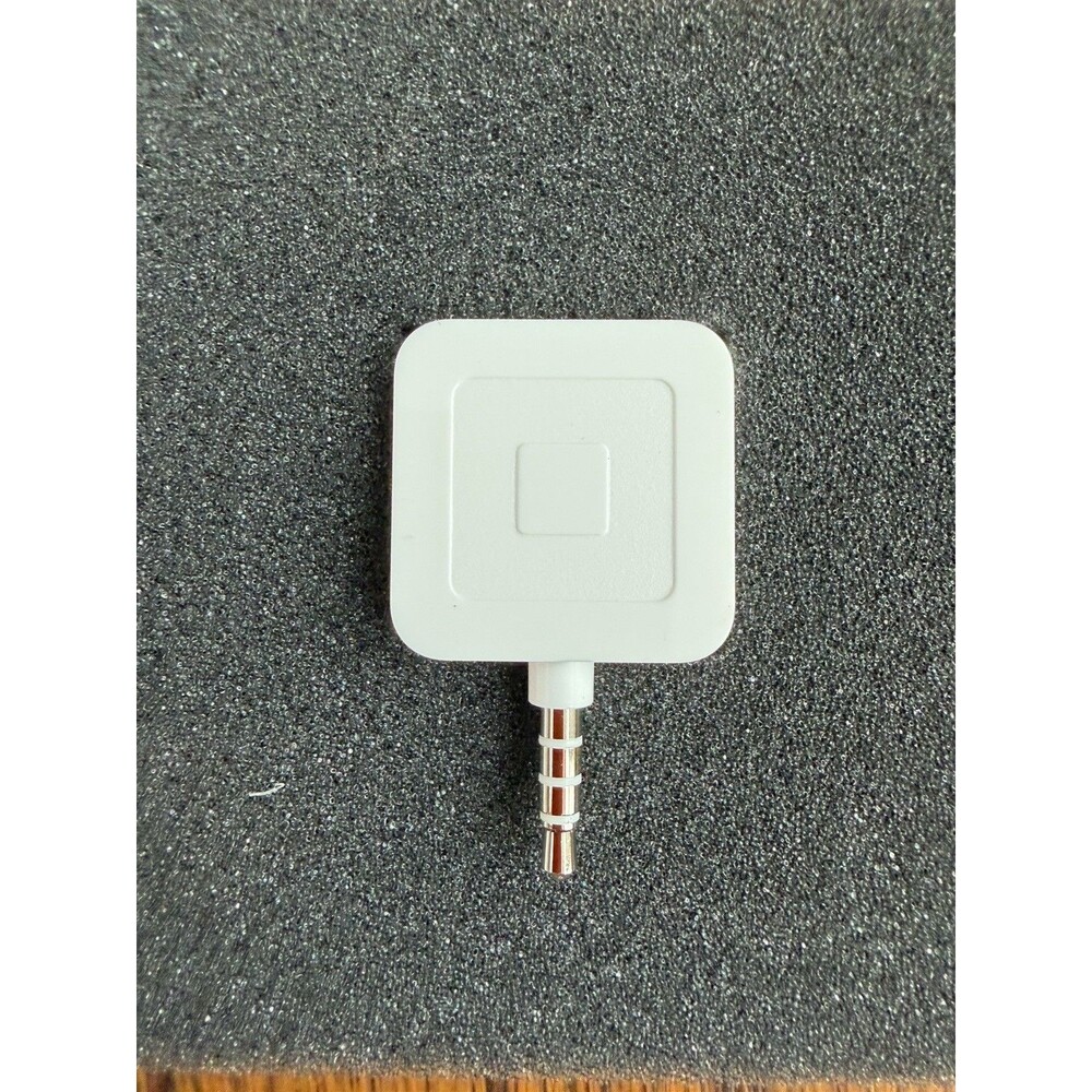 Mobile Credit Card Reader - Square Magstripe Swipe for Apple & Android Phones